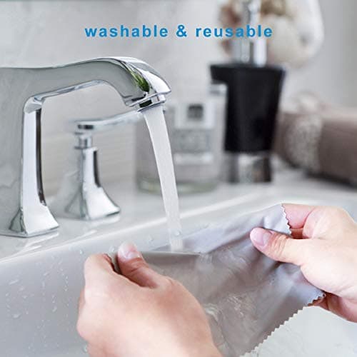 LOJWRY Glasses Cleaning Cloth 30 Pcs - 6*7in, Ultra Soft, Individually Wrapped, Streak-Free, Microfiber Eyeglass Cleaning Cloth for Eyeglass, Screen, Readers, Sunglasses, Laptops, Tablets, Phones Etc. — view 5