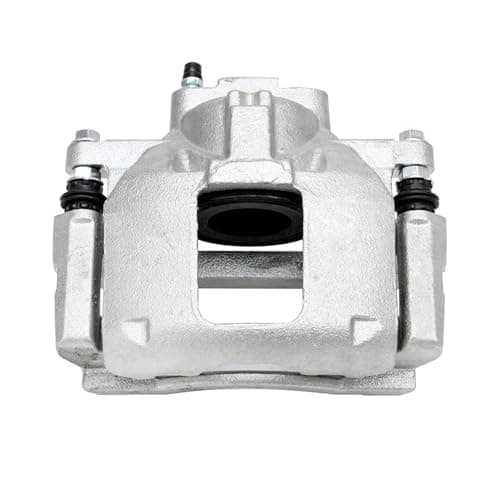 Detroit Axle - Front 2pc Brake Calipers for 2007-2011 Dodge Nitro, 2008-2012 Jeep Liberty, 2007-2017 Wrangler 2018 Wrangler JK, 2 Disc Brake Calipers w/Bracket Replacement — view 3