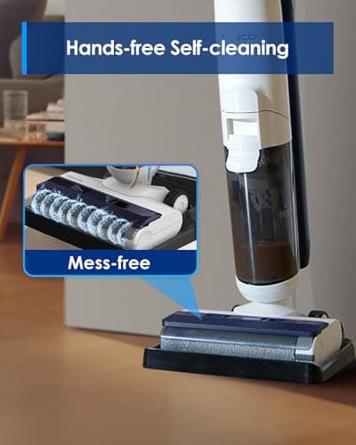 Tineco iFLOOR 5 Breeze Complete Wet Dry Vacuum Cordless Floor Washer, One-Step Cleaning for Hard Floors, Edge Clean, Auto Self-Cleaning, Lightweight & Cordless Design — view 5