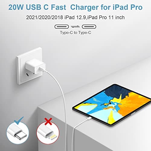 iPhone 17 16 15 Charger USB C Charger [Apple MFi Certified] 2Pack USB C Charger Block with 6FT USB C to Type C Cable Compatible with iPhone 17 16 Pro/16 Pro Max/15/15 Pro Max/16e, iPad Pro12.9/11 — view 4