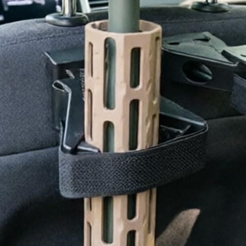 2026 Ultimate Universal Seat Back Holder Rack Adjustable Vehicle Rifle Vertical Holder Gun Sling Organizer, Auto Front Seat Organizer Shooters for Hunting Gear Rifles (A) — view 3