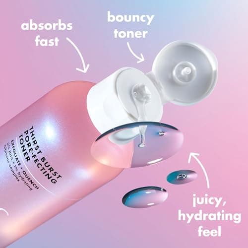e.l.f. SKIN Thirst Burst Pore-fecting Toner, Hydrating & Exfoliating for Face, Smooths, Plumps & Minimizes Pores, Infused with Salicylic Acid, Vegan & Cruelty-Free — view 2