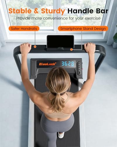 3-in-1 Walking Pad with 8% Incline, Portable Under Desk Treadmill, 2.5 HP Quiet Walking Pad Treadmill with 265 LBS Capacity, Foldable Treadmills for Home — view 2