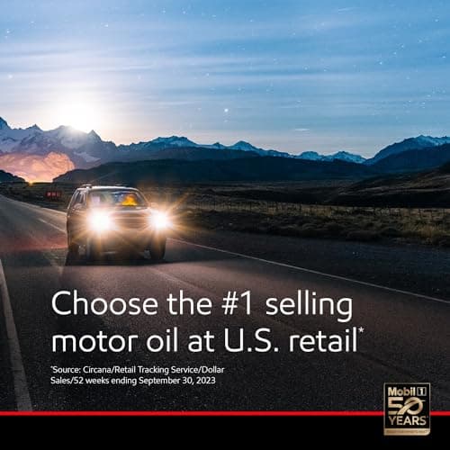 Mobil 1 Advanced Full Synthetic Motor Oil 10W-30, 5 Quart — view 3