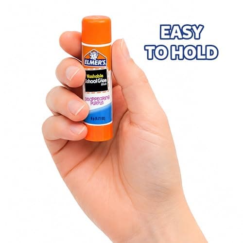 Elmer's Disappearing Purple School Glue Sticks, Washable, 7 Grams, 30 Count - Posters, Back to School, Bulk Pack for Classrooms, #1 Teacher Brand — view 2