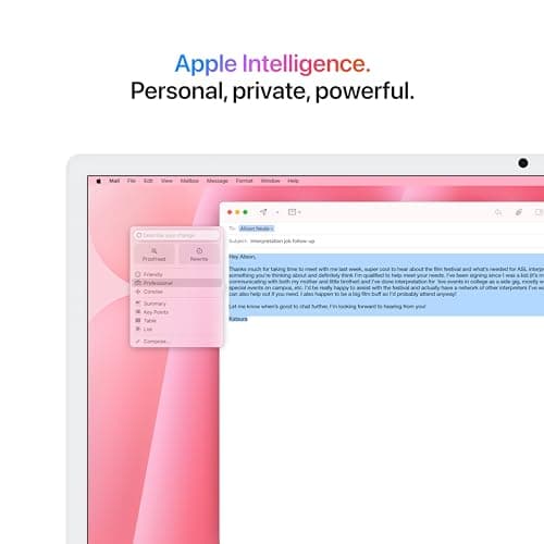 Apple 2024 iMac All-in-One Desktop Computer with M4 chip with 8-core CPU and 8-core GPU: Built for Apple Intelligence, 24-inch Retina Display, 16GB Unified Memory, 256GB SSD Storage; Pink — view 2