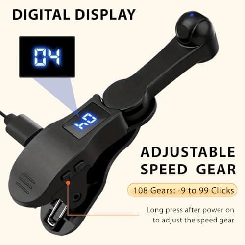 HalfofLife Auto Clicker for iPhone & TikTok Live - Auto Tap, Auto Screen Tapper for Smart Phone, Customizable Timing for Social Media, Broadcasts Likes, Lightning Deal, Reward Task (Black) — view 2