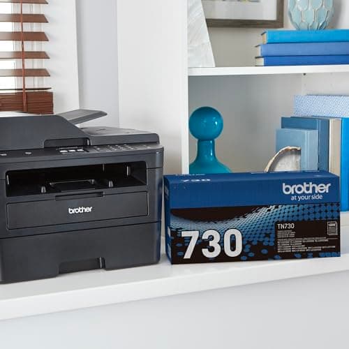 Brother Original TN730 High-Yield Black Toner Cartridge, Higher Yield for Value, Original Toner Replacement cartridges, for Brother Laser Printers HL-L2395DW, DCP-L2550DW, MFC-L2750DW, and More — view 2