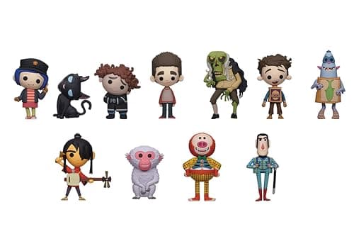 Laika Series 1 – 5" Collectible Bag Clip – Blind Bag (ONE Random Figure) – Stop-Motion Movie Character Keychain/Backpack Accessory | Official Licensed Merchandise