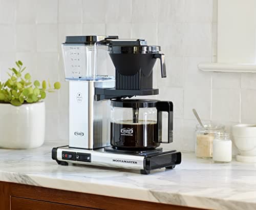 Technivorm Moccamaster 53941 KBGV Select 10-Cup Coffee Maker, Polished Silver, 40 ounce, 1.25l — view 5