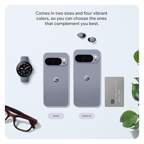 Google Pixel 10 Pro XL - Unlocked Android Smartphone with Gemini, Your Google AI Assistant, Triple Rear Camera System, Fast-Charging 24+ Hour Battery, and 6.8" Super Actua Display - Obsidian - 256 GB — view 5