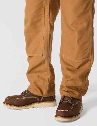 Carhartt Men's 106679 Loose Fit Firm Duck Double-Front Utility Work Pant, Carhartt Brown, 34W x 32L — view 5