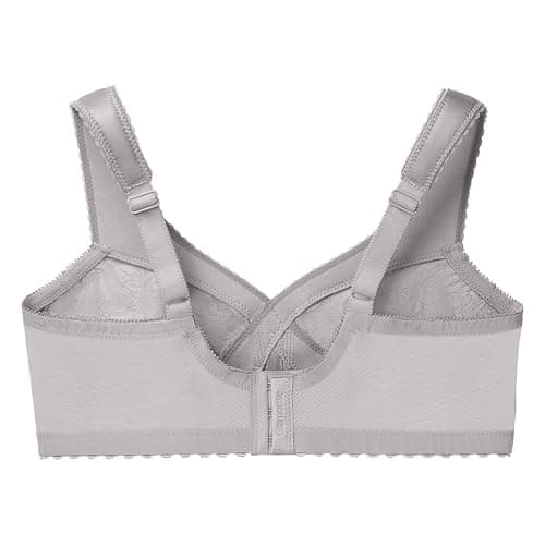 Glamorise Women's Plus Size Magic Lift Full-Figure Support Bra #1000, Soft Grey, 40DD — view 4