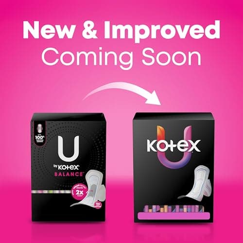 U by Kotex Clean & Secure Ultra Thin with Wings Pads for women (Previously 'Security'), Heavy Absorbency, 32 Count (Packaging May Vary)