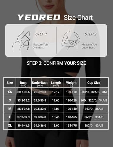 YEOREO Dagney Women‘s Long Sleeve Workout Wrap Top Self Tie V-Neck Dance Shirt for Pilates Yoga Ballet Active Blouses, Granite Blue, Small — view 5
