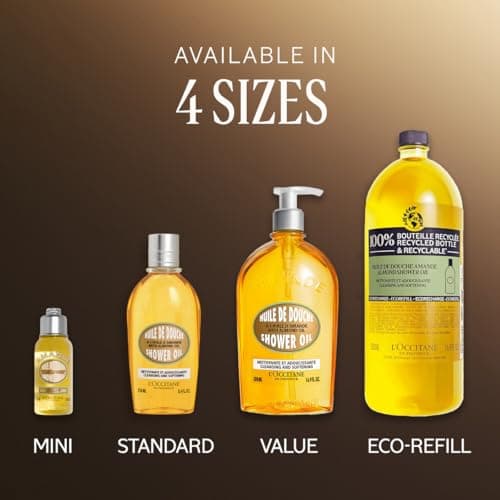 L'OCCITANE Cleansing & Softening Almond Shower Oil. 8.40 fl oz — view 8