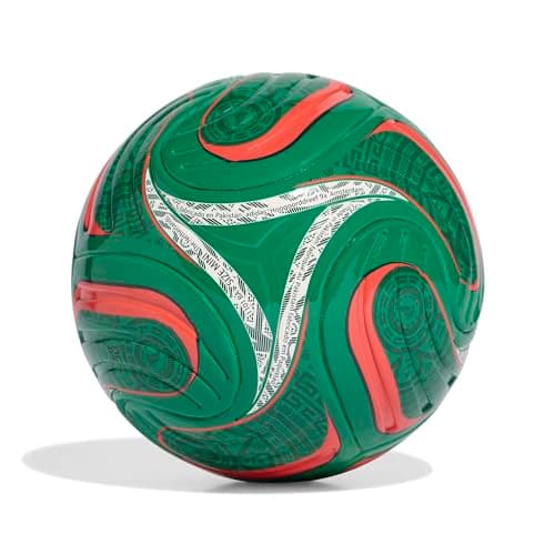 adidas Unisex-Adult FIFA World Cup 26 FMF Mexico Mini Home Soccer Ball, Bold Green/Team Dark Green/Aurora Ivy, 1