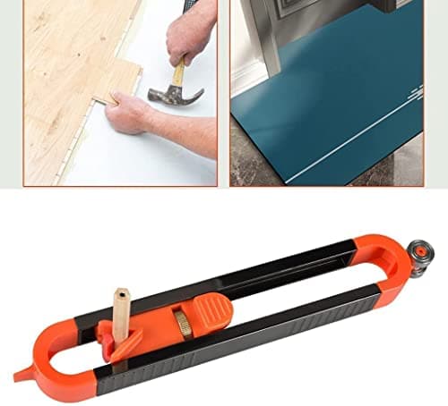 GOZWELL Precise Contour Scribe Tool with Lock for Pencil - Woodworking Edge Corner Measuring Profile Duplicator — view 2