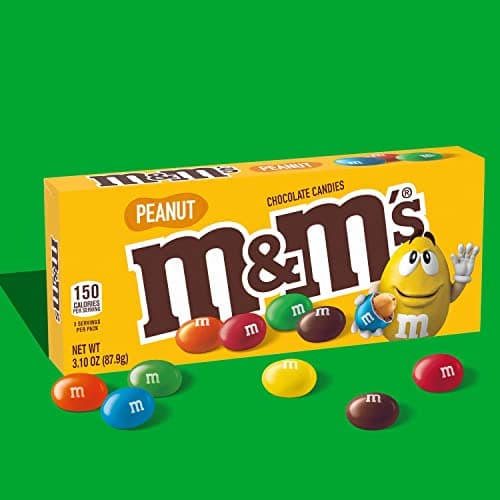 M&M's Peanut Chocolate Candy - Movie Theater Box 3.1 Ounce (Pack of 12) — view 3