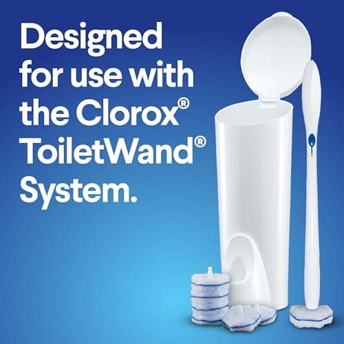 Clorox ToiletWand Disposable Toilet Cleaner Refills, 30 Count, Kills 99.9% of Germs and Viruses, Touch-Free Toilet Cleaning, Original Scent — view 5