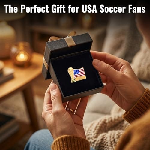 Official FIFA World Cup 2026 USA Flag & Trophy Pin – 1.5” Enamel Lapel Badge – Premium Zinc Alloy Souvenir – 2D Lacquer Emblem for Hats, Jerseys, Backpacks, Jackets, Lanyards & Displays — view 5