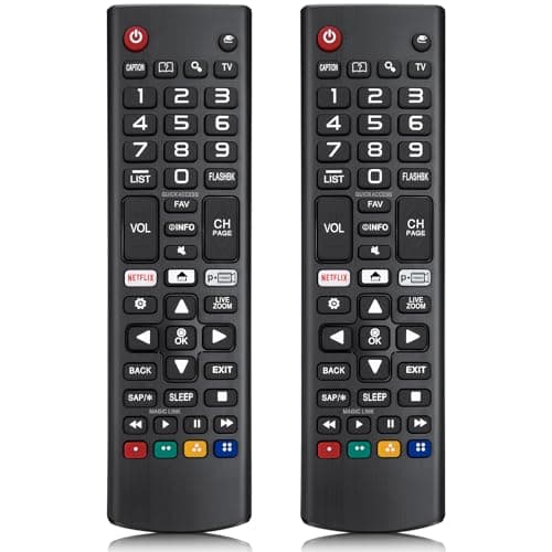 【Pack of 2】 for LG Smart TV Remote Control Replacement,Universal for All LG Smart TVs