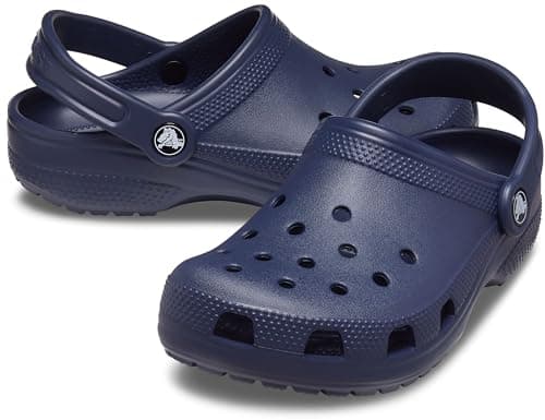 Crocs Kids Classic Clog (Toddler) - Clogs for Kids - Synthetic Upper - Ventilation Holes - Round Toe Navy 10 Toddler M — view 5