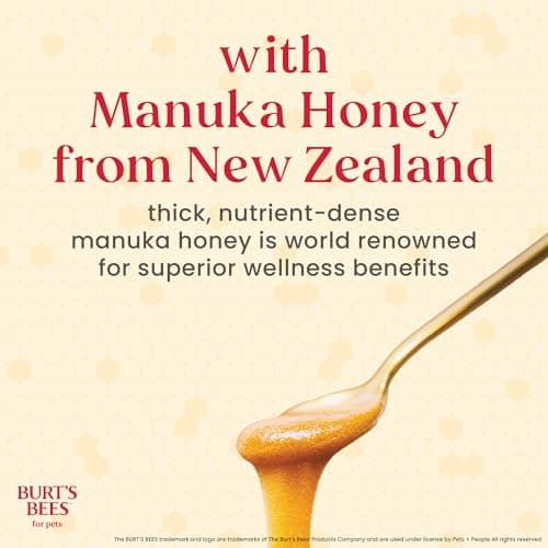 Burt's Bees for Pets Manuka Honey Tearless 2-in-1 Dog Shampoo and Conditioner, with Jojoba Oil, 95% Natural Origin, Free of Sulfates, Milk and Honey Scent, 16 Fl Oz — view 3
