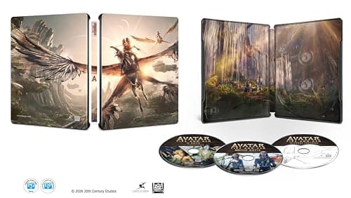 Avatar: Fire And Ash (3 Disc) - Bilingual - UHD/BD Combo + Bonus Disc + Steelbook [Blu-ray]