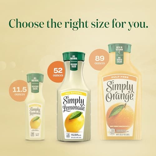 Simply Lemonade All Natural, 52 Fl Oz Bottle — view 6
