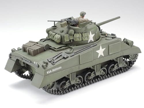 Tamiya 35190 1/35 U.S. Medium Tank M4 Sherman Plastic Model Kit — view 2