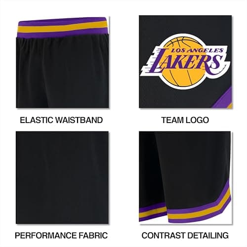 Ultra Game NBA Men's Active Knit Basketball Training Shorts — view 4