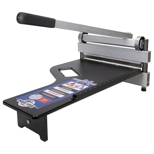MARSHALLTOWN Ultra-Lite Flooring Cutter 13", Assembled in USA, Cuts Vinyl Plank, Laminate, Engineered Hardwood, Siding, and More - Honing Stone Included — view 8