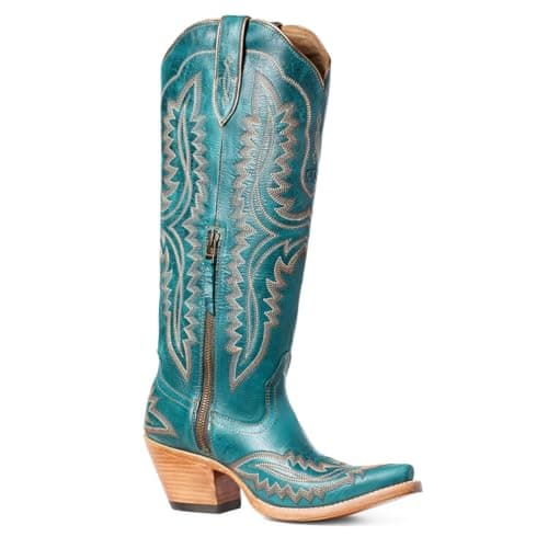 Ariat 100340047.5B Womens Casanova Turq 400 - Blue 7.5B — view 4