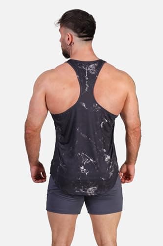 Jed North Bodybuilding Tank Top Gym Stringer Y-Back Muscle Racerback — view 4