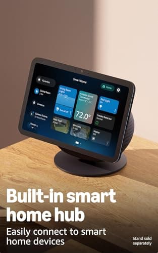 Amazon Echo Show 8 (newest model), Vibrant HD 8.7" display with spatial audio, Designed for Alexa+, Graphite — view 4