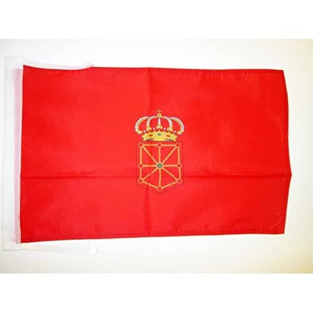 AZ FLAG Bandera de ESPAÑA SIN Armas 45x30cm - BANDERINA ESPAÑOLA SIN Escudo 30 x 45 cm cordeles — view 478