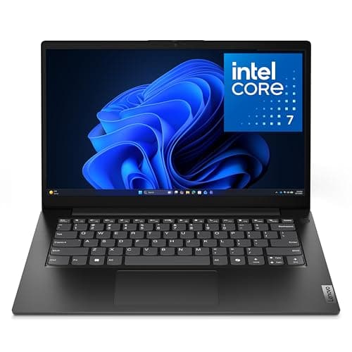 Lenovo V14 G5 Hybrid Work Laptop - 14" FHD Display - Core 7-240H - 16GB Memory - 512GB Storage - Integrated UHD Graphics - Windows 11 Home - Business Black