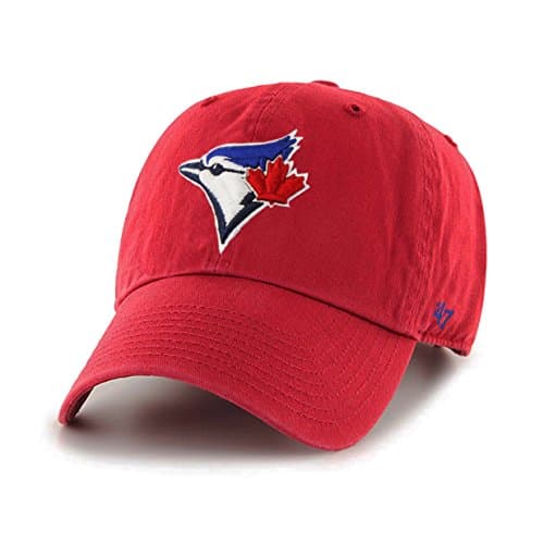 MLB Toronto Blue Jays Men's Clean Up Cap, Red
