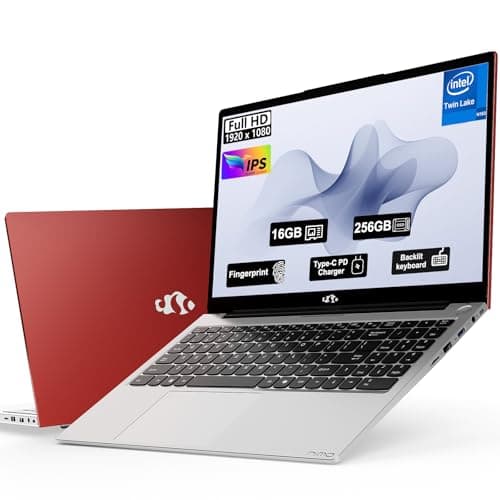 NIMO 15.6" FHD Business Laptop Computer, Quad-Core Processor(Beats i3-1115G4), Laptop 16GB RAM 256GB SSD with Backlit Keyboard Fingerprint 65W PD Fast Charging, Student Laptop for College School
