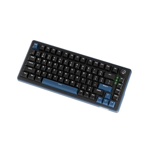 Ducky OK-M - 65% Wireless Mechanical Gaming Keyboard : Gasket-Mount Design, Hot-Swappable Switches, Five-Layer Acoustic Dampening, RGB, USB-C, 2.4Ghz, Bluetooth, Wine Red Switch — view 2