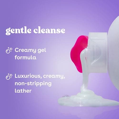 eos Body Wash, Vanilla, Moisturizing Creamy Gel Formula with Shea Butter, Glycerin, Vitamin E, pH Balanced, Sensitive Skin, Vegan, 16 fl oz — view 4