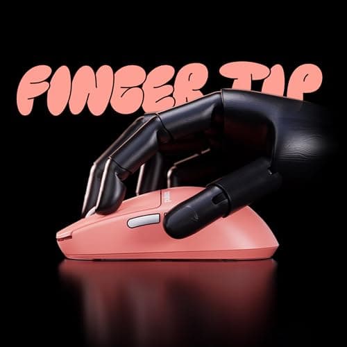 Pulsar Crazylight X2 Mini Wireless Gaming Mouse, 35g Ultra Lightweight, 8K Polling Ready, 32K DPI Optical Sensor, Symmetrical Shape, 8K Dongle Included, Sunset Haze — view 4