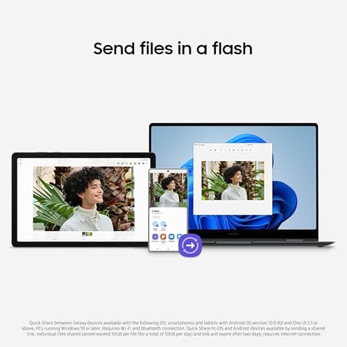 Samsung Galaxy Tab A11+ 6GB RAM, 128GB Storage, Optimized Performance, Long Lasting Battery, Expandable Storage, Large Display, Dolby Atmos Speakers, AI Assist, Slim, Light, 2 Year Warranty, Gray — view 9