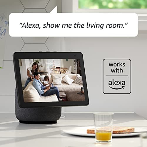 Blink Mini - Compact indoor plug-in smart security camera, 1080p HD video, night vision, motion detection, two-way audio, easy set up, Works with Alexa – 1 camera (Black) — view 4