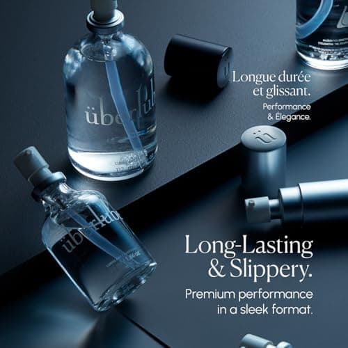 Uberlube Premium Silicone Lube (112 ml) Unscented, Long Lasting Lube, Waterproof, Ultra Smooth Performance, Personal Lubricant for Privacy & Toys, Vaginal & Anal Use, OBGYN Recommended — view 5