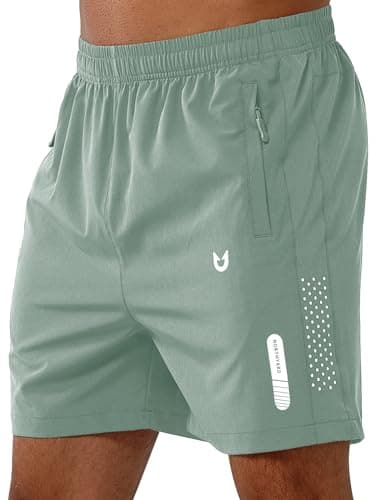 NORTHYARD Men's Athletic Running Shorts Quick Dry Workout Shorts 7"/ 5"/ 9" Lightweight Sports Gym Basketball Shorts Hiking Exercise LODENFROST-5inch XL