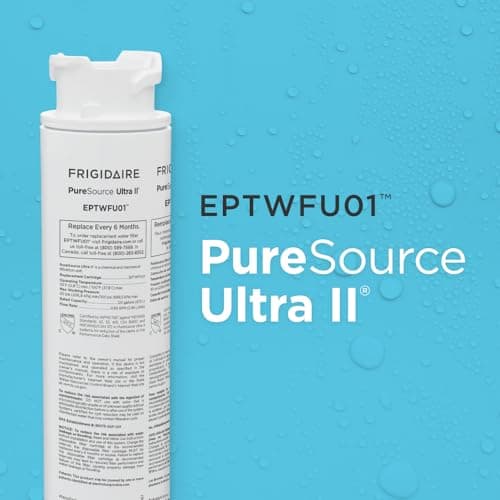 FRIGIDAIRE EPTWFU01 PureSource Ultra II Refrigerator Water Filter, 1 Count, White — view 8