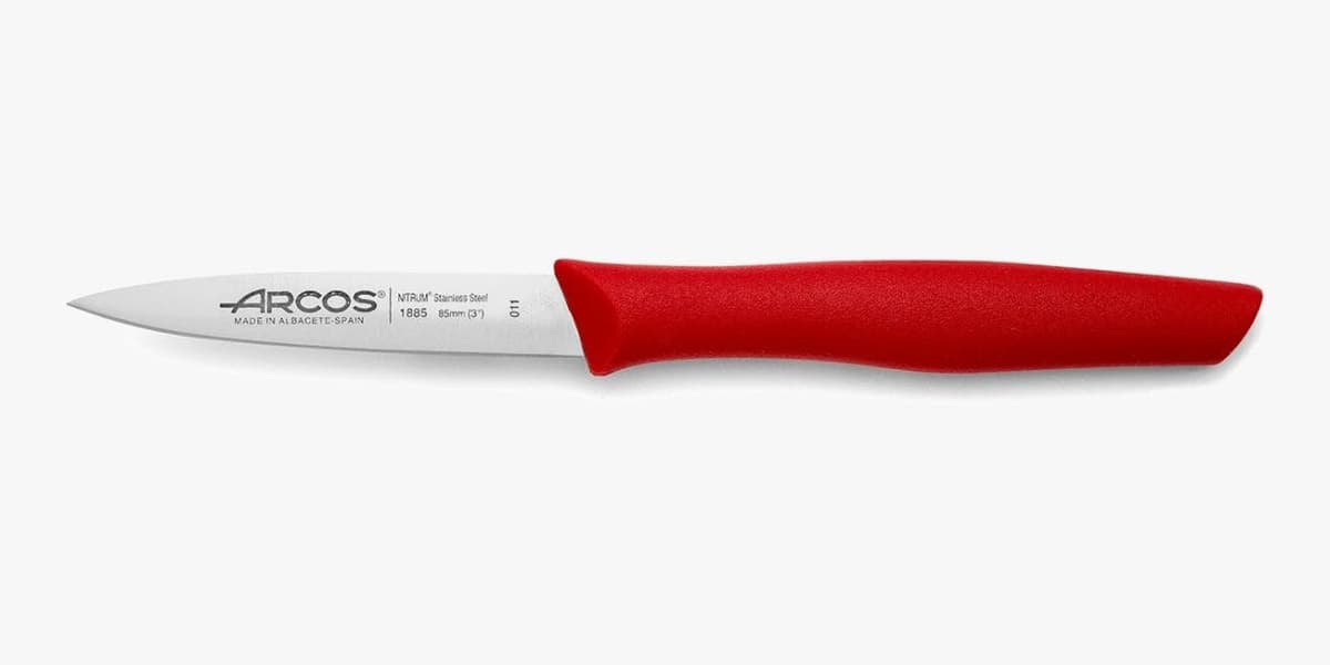ARCOS Juego de 6 Cuchillos Mondadores con Hoja de 100mm en Acero Inoxidable y Mango de Polipropileno. Set de Cuchillos de cocina para Pelar Apto para Lavavajillas. Serie Nova. Color Negro — view 27