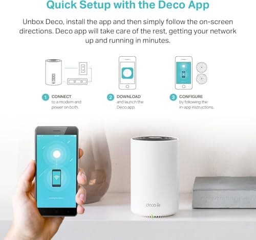 TP-Link Deco XE75 AXE5400 Tri-Band WiFi 6E Mesh System - Covers up to 2900 Sq.Ft, Replaces WiFi Router and Extender, AI-Driven Mesh, New 6GHz Band, 1-Pack — view 8